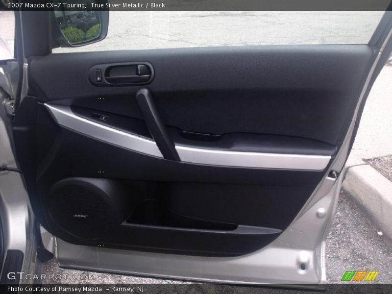 True Silver Metallic / Black 2007 Mazda CX-7 Touring