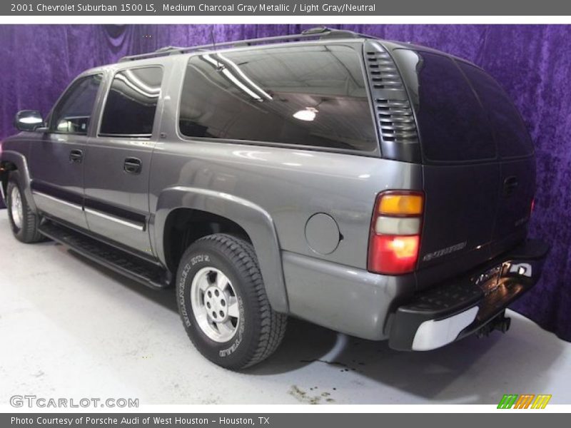 Medium Charcoal Gray Metallic / Light Gray/Neutral 2001 Chevrolet Suburban 1500 LS