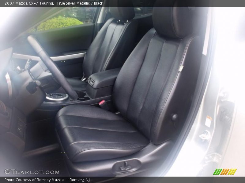 True Silver Metallic / Black 2007 Mazda CX-7 Touring