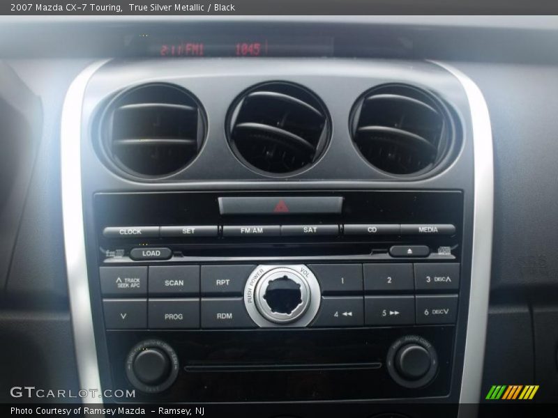 True Silver Metallic / Black 2007 Mazda CX-7 Touring