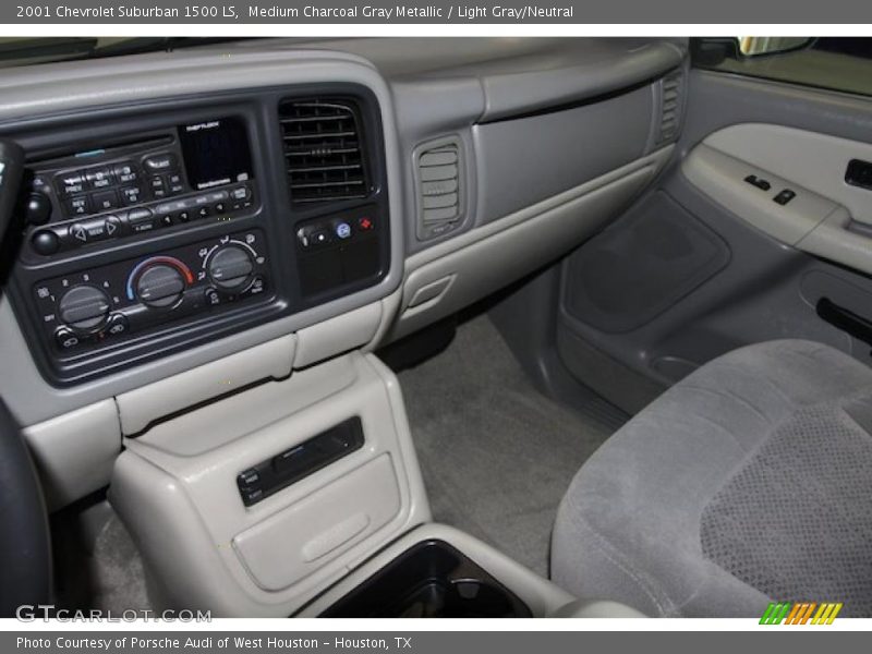Medium Charcoal Gray Metallic / Light Gray/Neutral 2001 Chevrolet Suburban 1500 LS