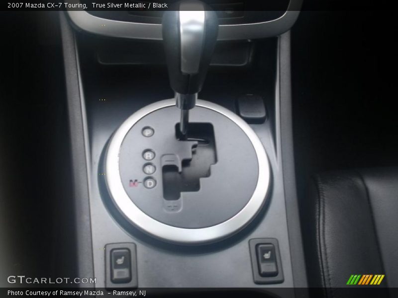 True Silver Metallic / Black 2007 Mazda CX-7 Touring