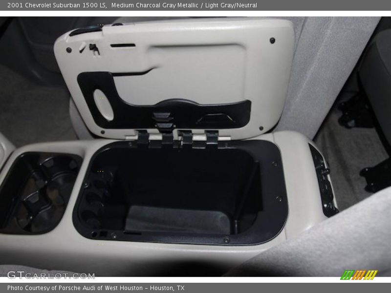 Medium Charcoal Gray Metallic / Light Gray/Neutral 2001 Chevrolet Suburban 1500 LS