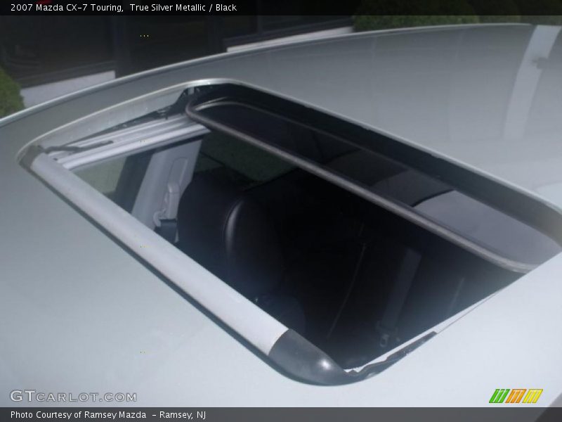 True Silver Metallic / Black 2007 Mazda CX-7 Touring