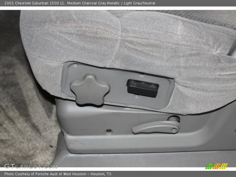 Medium Charcoal Gray Metallic / Light Gray/Neutral 2001 Chevrolet Suburban 1500 LS