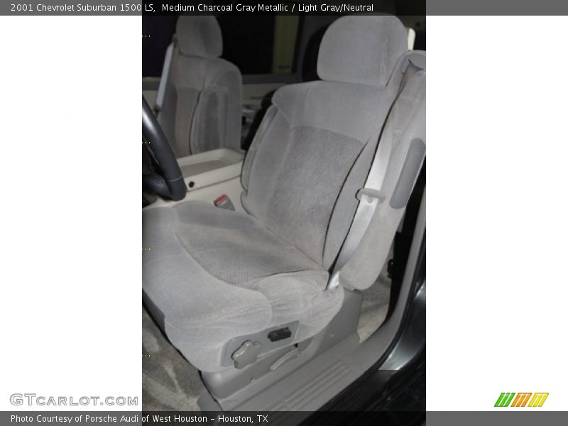 Medium Charcoal Gray Metallic / Light Gray/Neutral 2001 Chevrolet Suburban 1500 LS