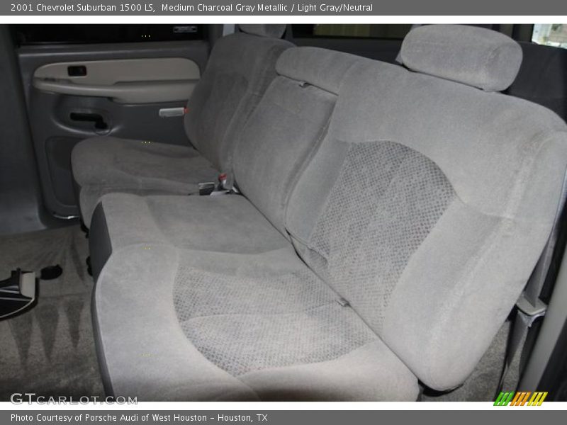 Medium Charcoal Gray Metallic / Light Gray/Neutral 2001 Chevrolet Suburban 1500 LS