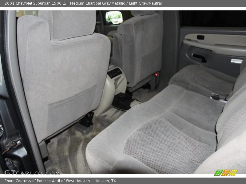 Medium Charcoal Gray Metallic / Light Gray/Neutral 2001 Chevrolet Suburban 1500 LS