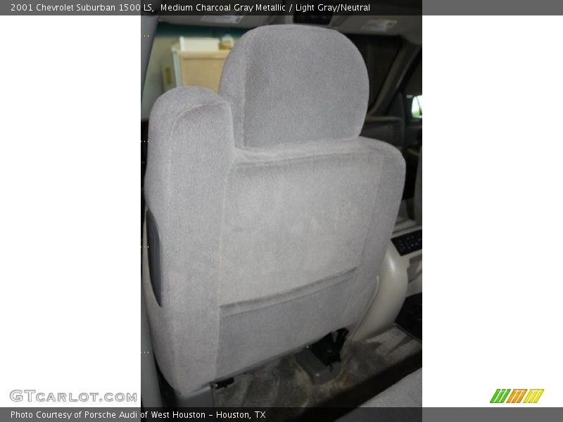 Medium Charcoal Gray Metallic / Light Gray/Neutral 2001 Chevrolet Suburban 1500 LS