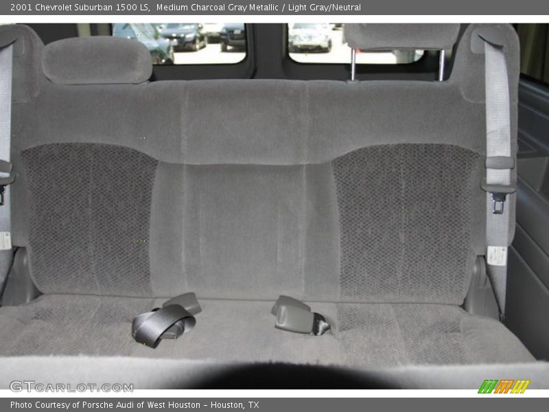 Medium Charcoal Gray Metallic / Light Gray/Neutral 2001 Chevrolet Suburban 1500 LS