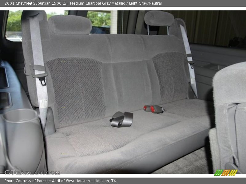 Medium Charcoal Gray Metallic / Light Gray/Neutral 2001 Chevrolet Suburban 1500 LS