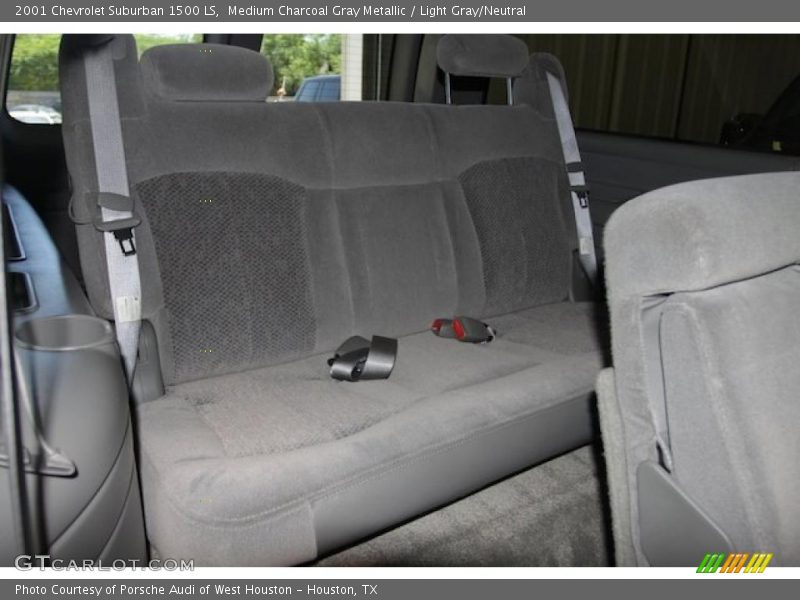 Medium Charcoal Gray Metallic / Light Gray/Neutral 2001 Chevrolet Suburban 1500 LS