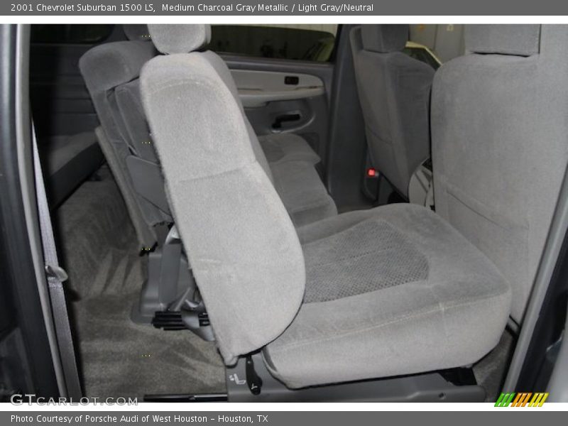 Medium Charcoal Gray Metallic / Light Gray/Neutral 2001 Chevrolet Suburban 1500 LS