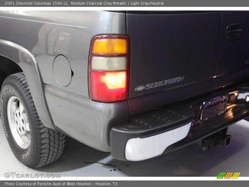 Medium Charcoal Gray Metallic / Light Gray/Neutral 2001 Chevrolet Suburban 1500 LS