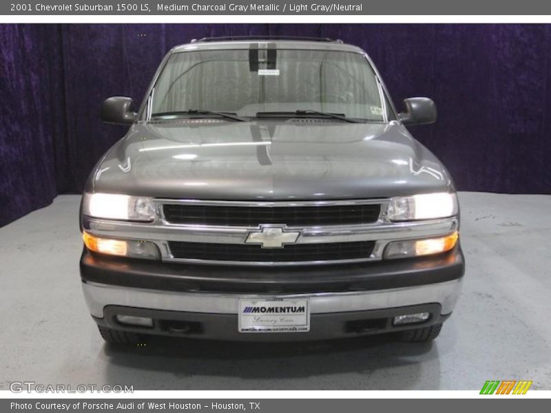 Medium Charcoal Gray Metallic / Light Gray/Neutral 2001 Chevrolet Suburban 1500 LS