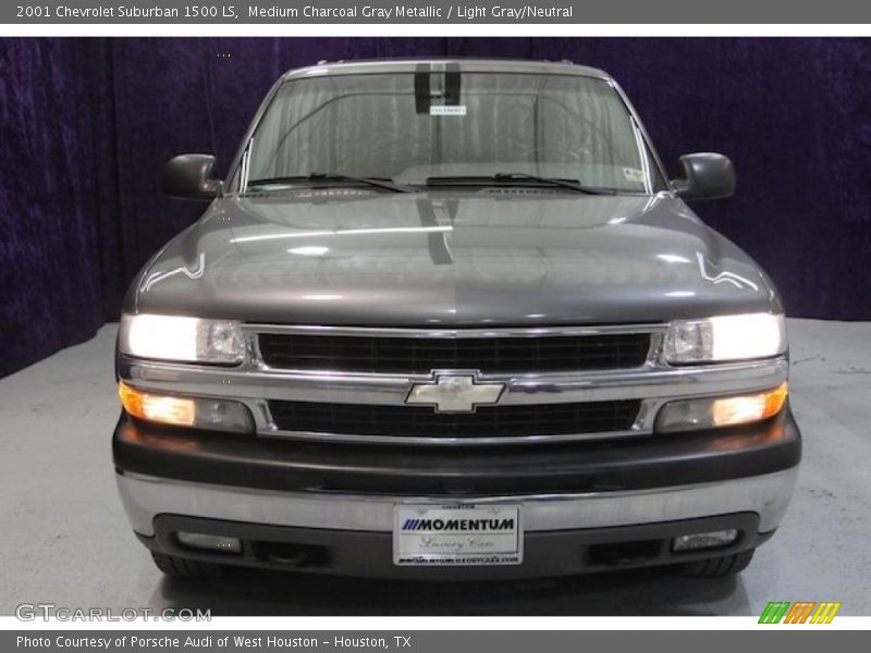 Medium Charcoal Gray Metallic / Light Gray/Neutral 2001 Chevrolet Suburban 1500 LS