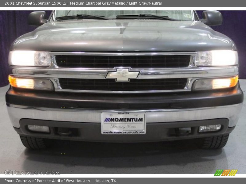 Medium Charcoal Gray Metallic / Light Gray/Neutral 2001 Chevrolet Suburban 1500 LS