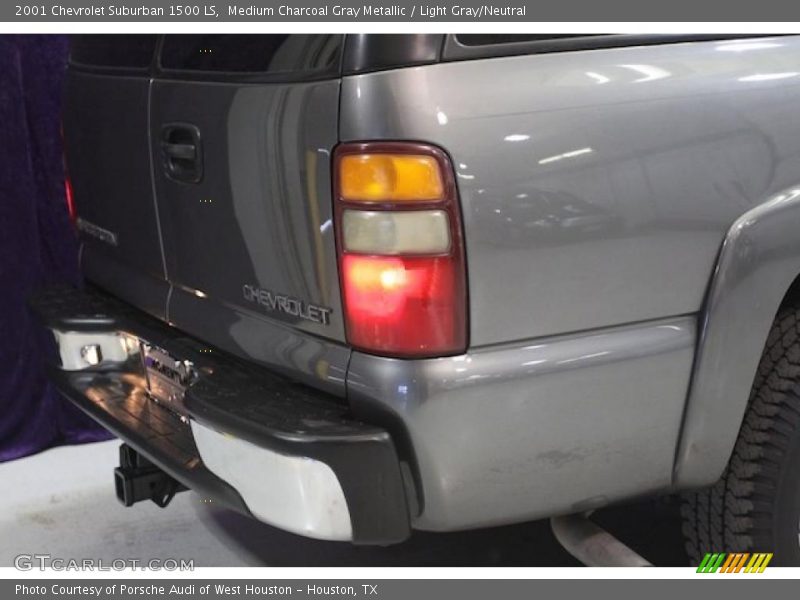 Medium Charcoal Gray Metallic / Light Gray/Neutral 2001 Chevrolet Suburban 1500 LS