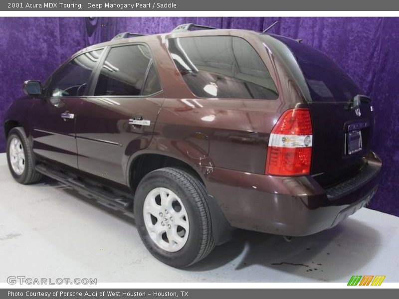 Deep Mahogany Pearl / Saddle 2001 Acura MDX Touring
