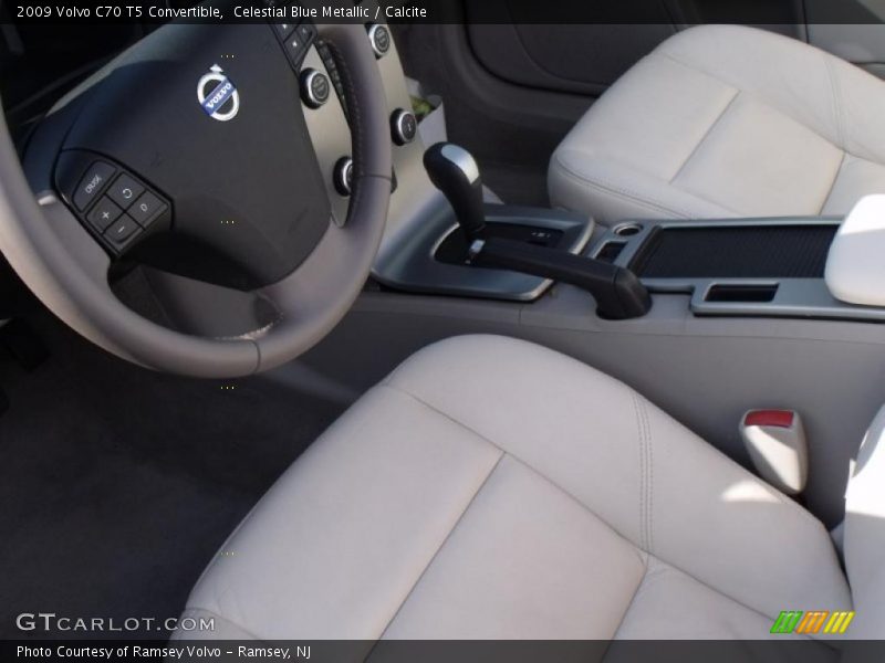 Celestial Blue Metallic / Calcite 2009 Volvo C70 T5 Convertible