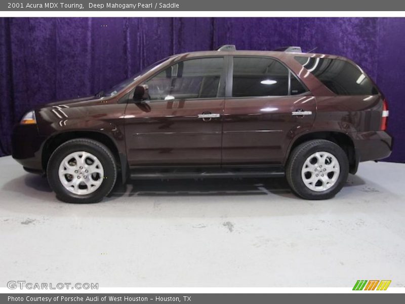 Deep Mahogany Pearl / Saddle 2001 Acura MDX Touring