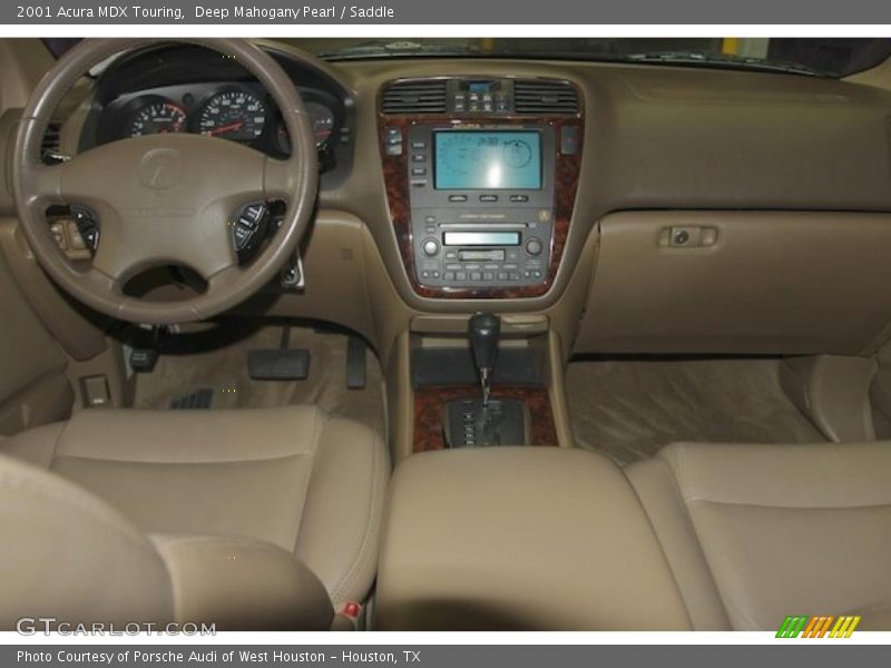 Deep Mahogany Pearl / Saddle 2001 Acura MDX Touring