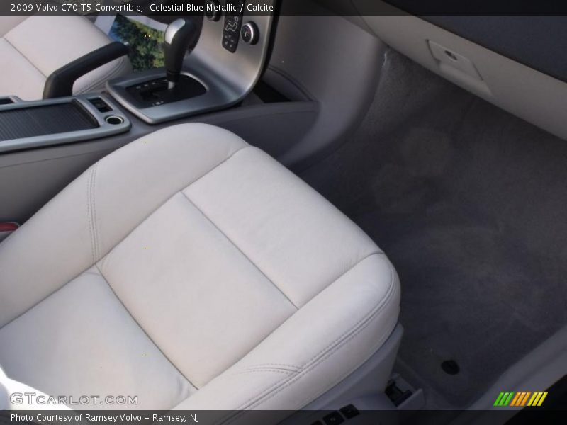 Celestial Blue Metallic / Calcite 2009 Volvo C70 T5 Convertible