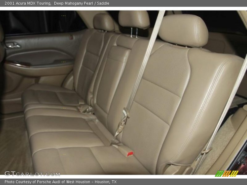 Deep Mahogany Pearl / Saddle 2001 Acura MDX Touring