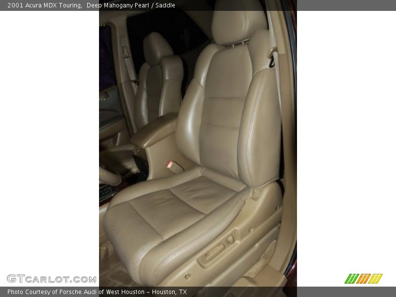 Deep Mahogany Pearl / Saddle 2001 Acura MDX Touring