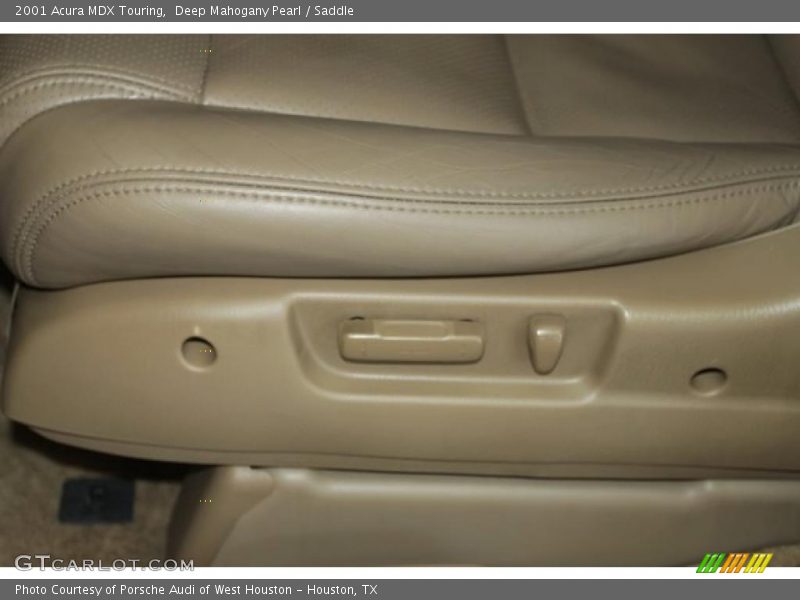 Deep Mahogany Pearl / Saddle 2001 Acura MDX Touring