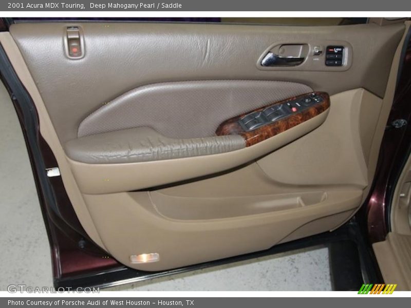 Deep Mahogany Pearl / Saddle 2001 Acura MDX Touring