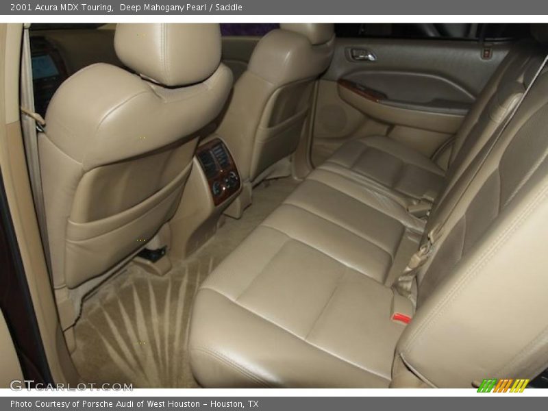 Deep Mahogany Pearl / Saddle 2001 Acura MDX Touring