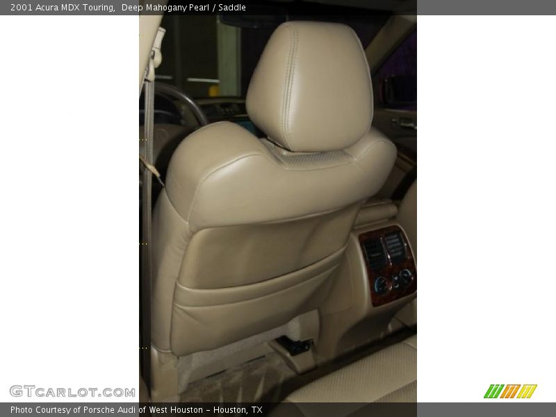 Deep Mahogany Pearl / Saddle 2001 Acura MDX Touring