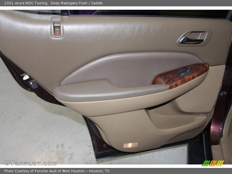 Deep Mahogany Pearl / Saddle 2001 Acura MDX Touring