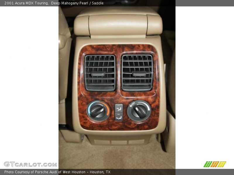 Deep Mahogany Pearl / Saddle 2001 Acura MDX Touring