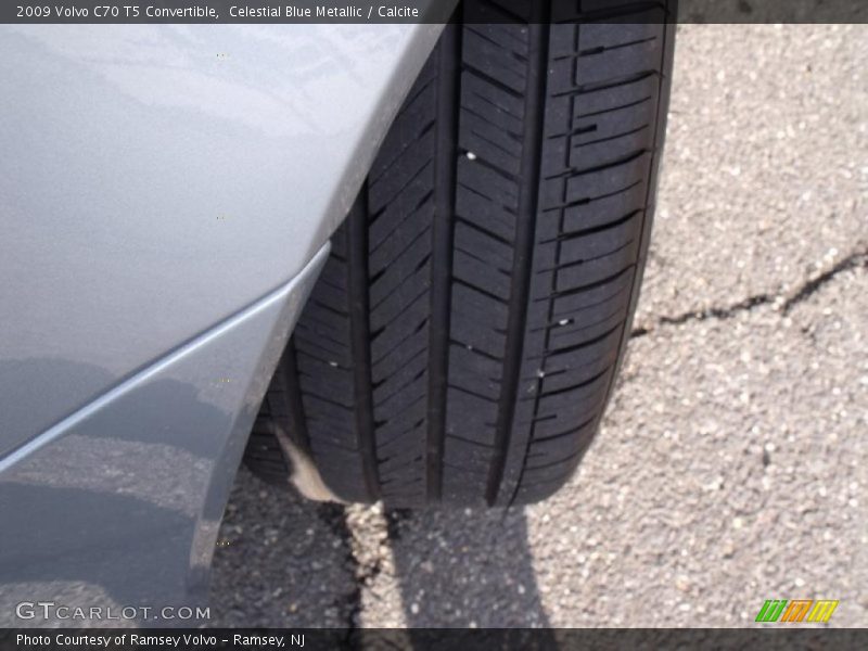 Celestial Blue Metallic / Calcite 2009 Volvo C70 T5 Convertible