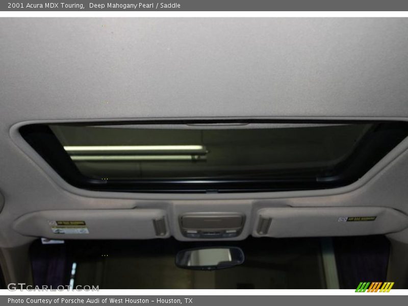 Deep Mahogany Pearl / Saddle 2001 Acura MDX Touring