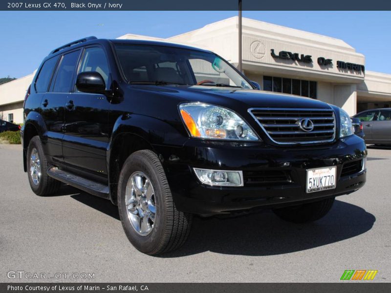 Black Onyx / Ivory 2007 Lexus GX 470