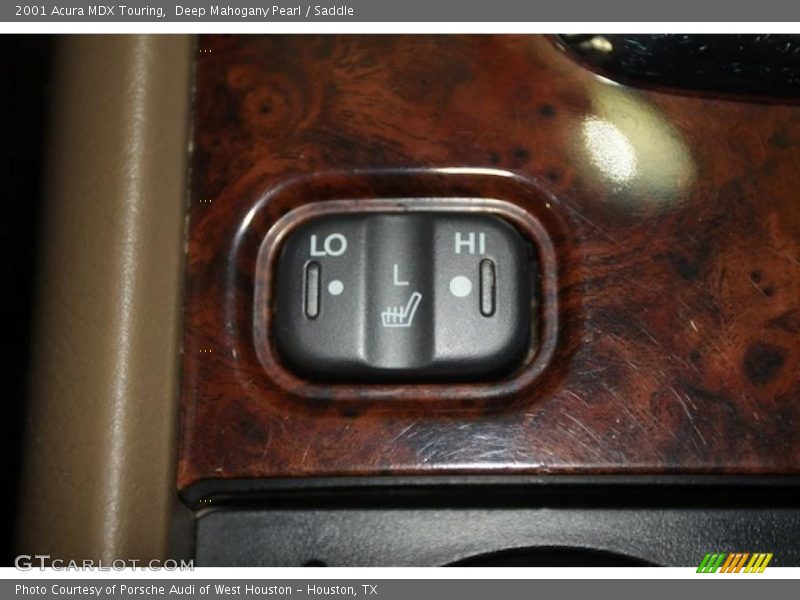 Deep Mahogany Pearl / Saddle 2001 Acura MDX Touring