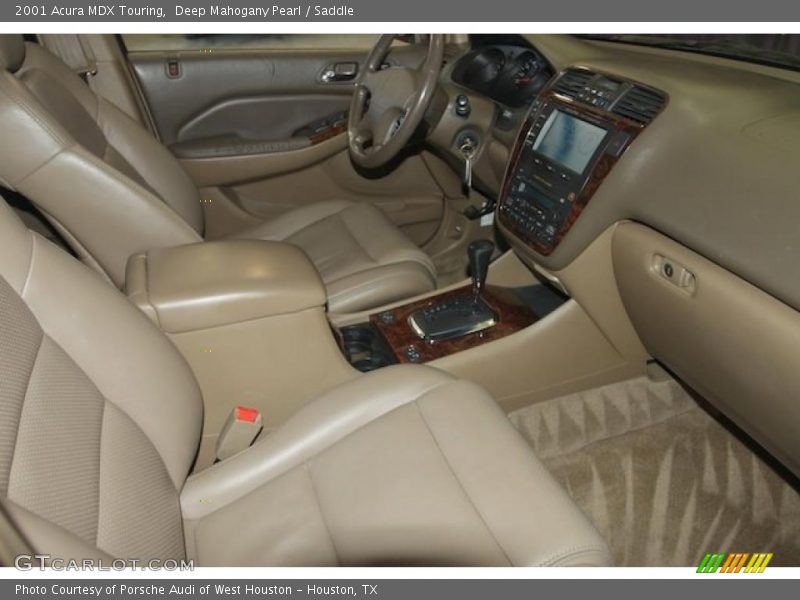 Deep Mahogany Pearl / Saddle 2001 Acura MDX Touring