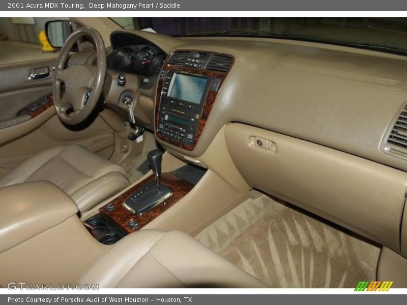 Deep Mahogany Pearl / Saddle 2001 Acura MDX Touring