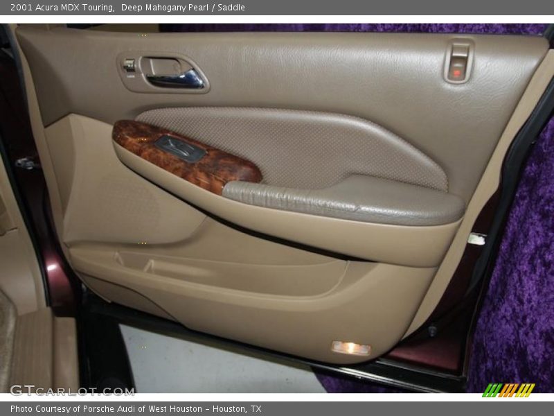 Deep Mahogany Pearl / Saddle 2001 Acura MDX Touring