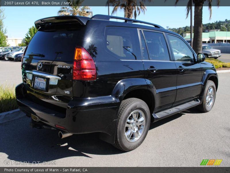 Black Onyx / Ivory 2007 Lexus GX 470