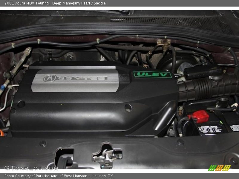 Deep Mahogany Pearl / Saddle 2001 Acura MDX Touring