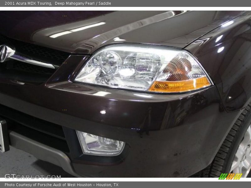 Deep Mahogany Pearl / Saddle 2001 Acura MDX Touring