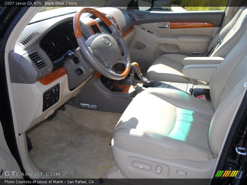 Black Onyx / Ivory 2007 Lexus GX 470