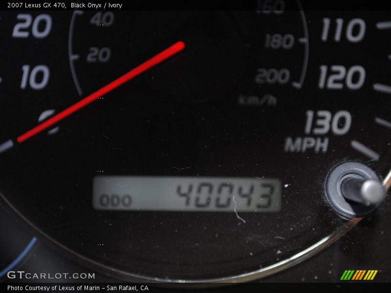Black Onyx / Ivory 2007 Lexus GX 470