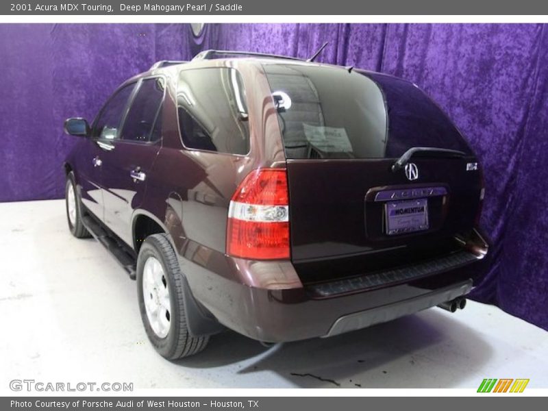 Deep Mahogany Pearl / Saddle 2001 Acura MDX Touring