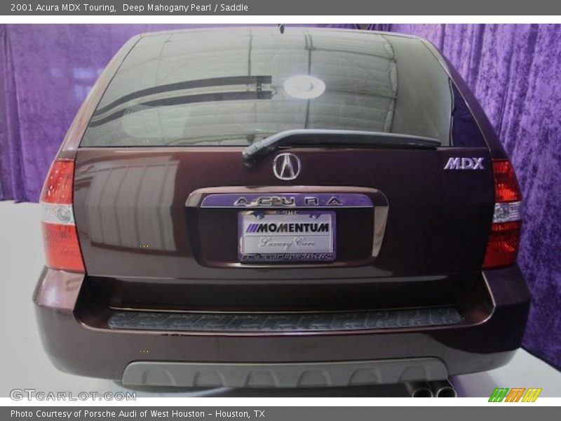 Deep Mahogany Pearl / Saddle 2001 Acura MDX Touring