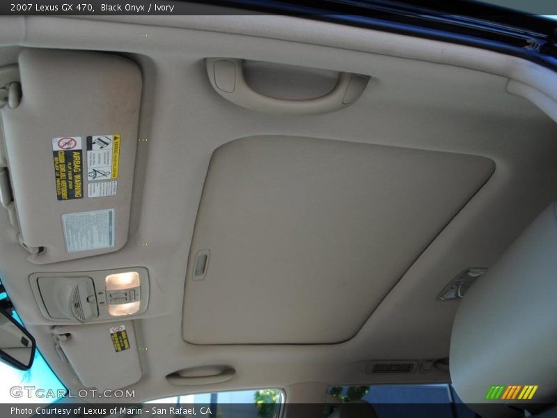 Black Onyx / Ivory 2007 Lexus GX 470